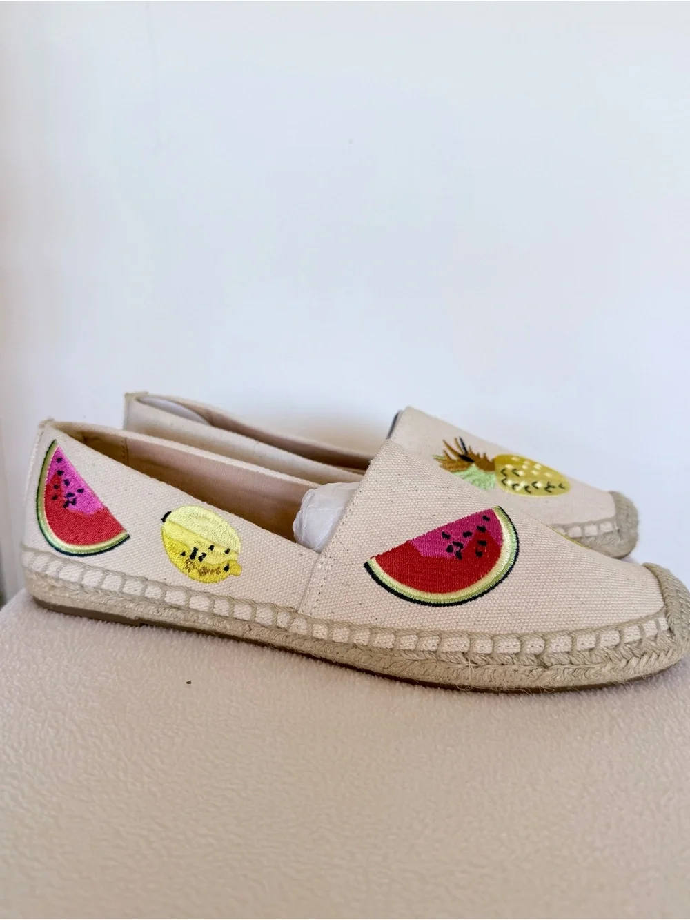 J. Crew light canvas